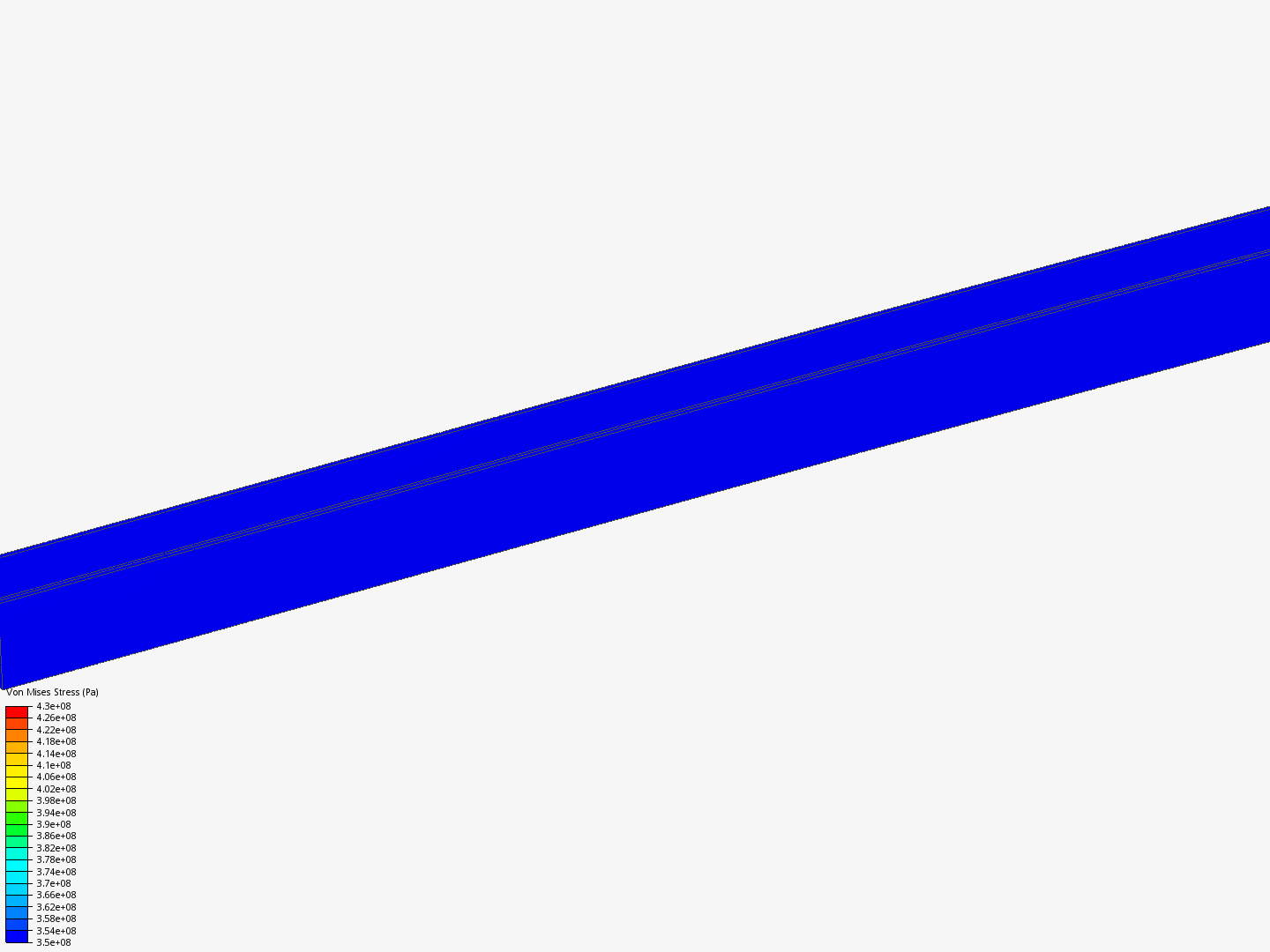 Large Beam by jalterator | SimScale