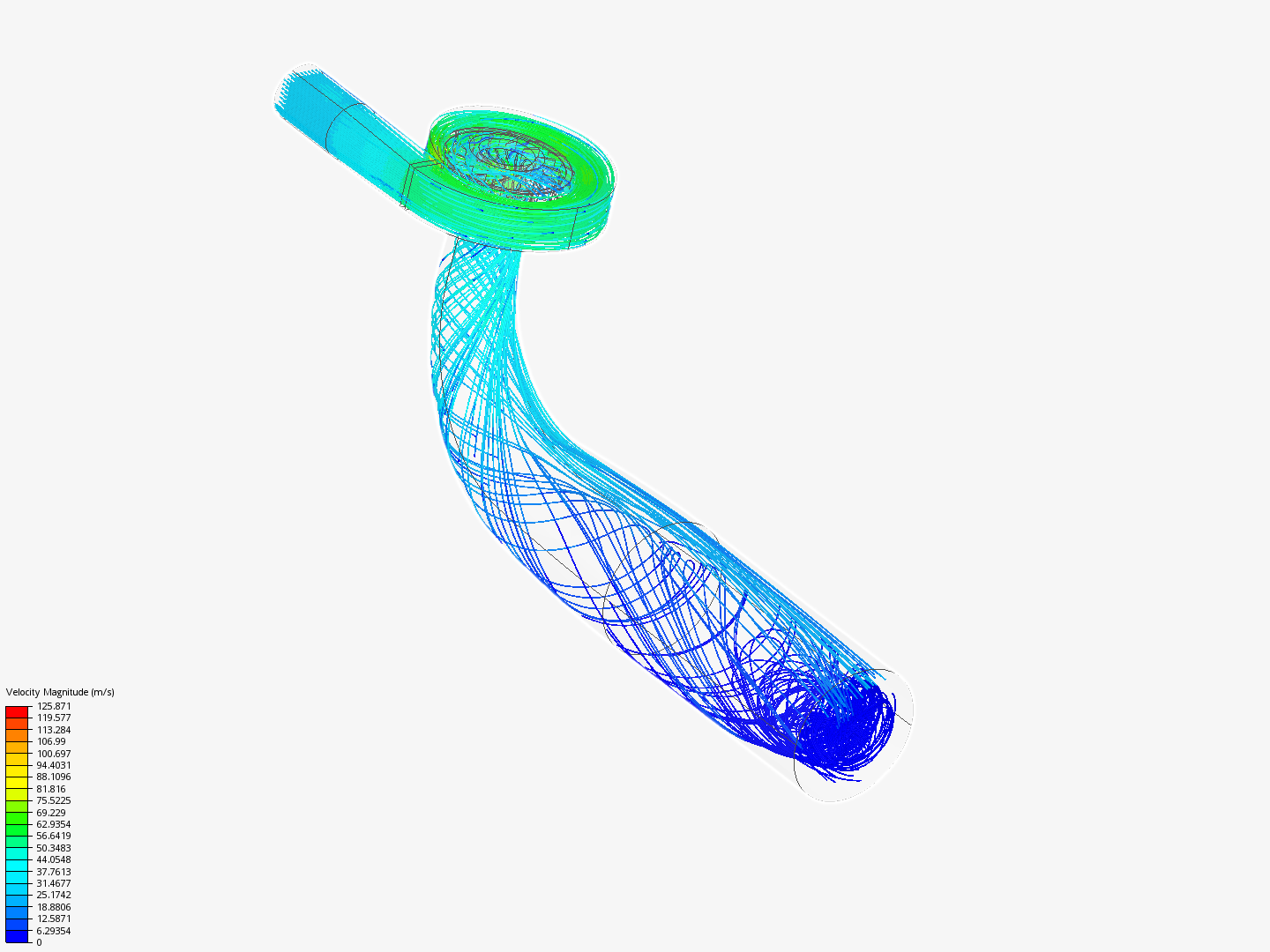Tutorial: Fluid Flow Simulation Through a Water Turbine - Copy image
