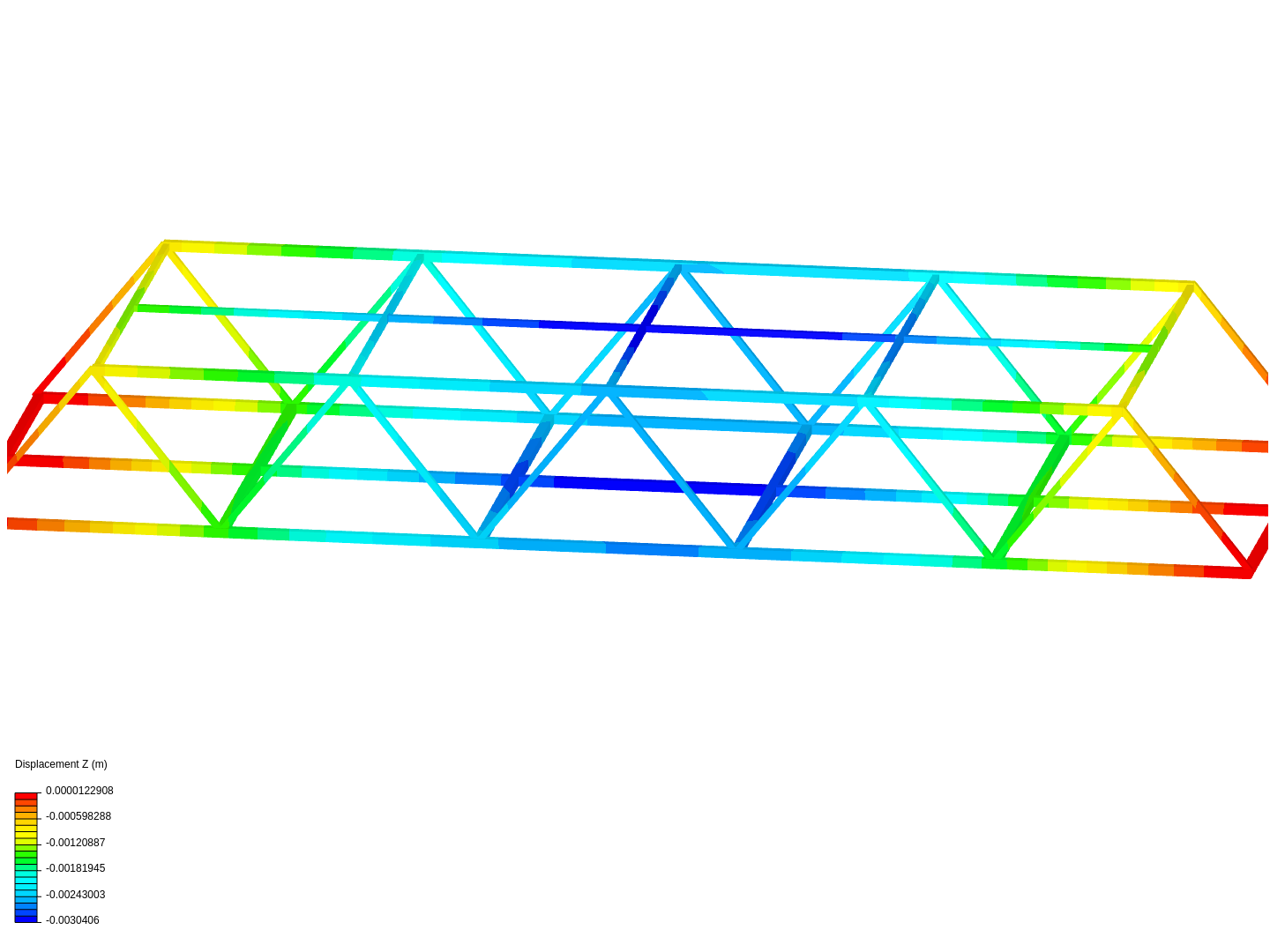 Example 4.1 truss girder bridge Revit model image