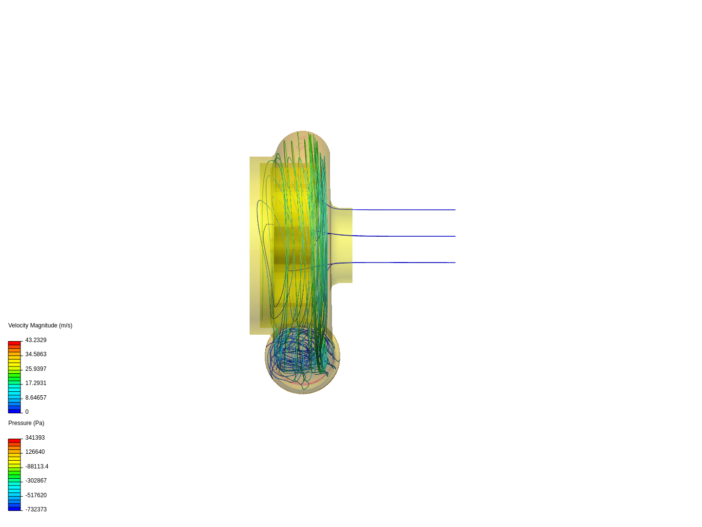 Centrifugal Pump CFD image