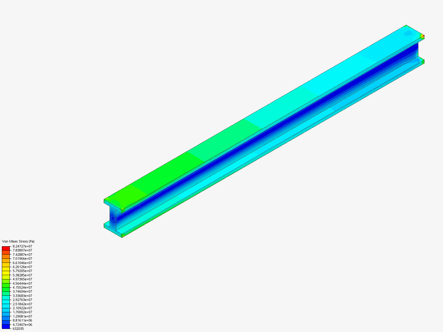 Coursera - SimScale for Engineering Simulations - FEA for Beginners - Static Analysis of an I Beam - Copy image