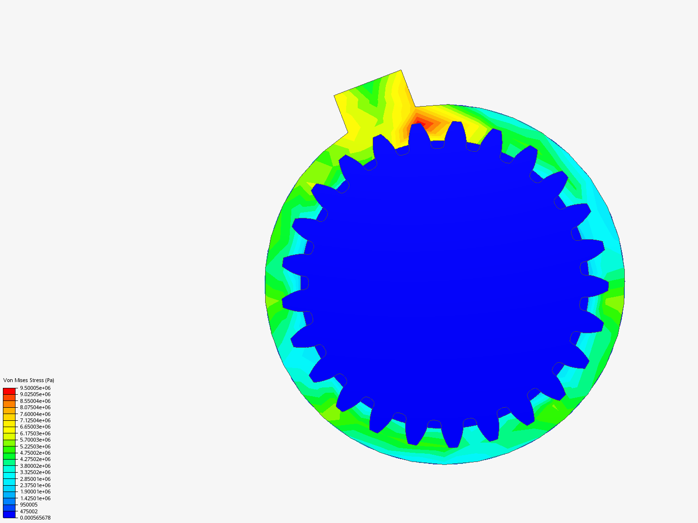 output shaft by jeremiahbrenna SimScale