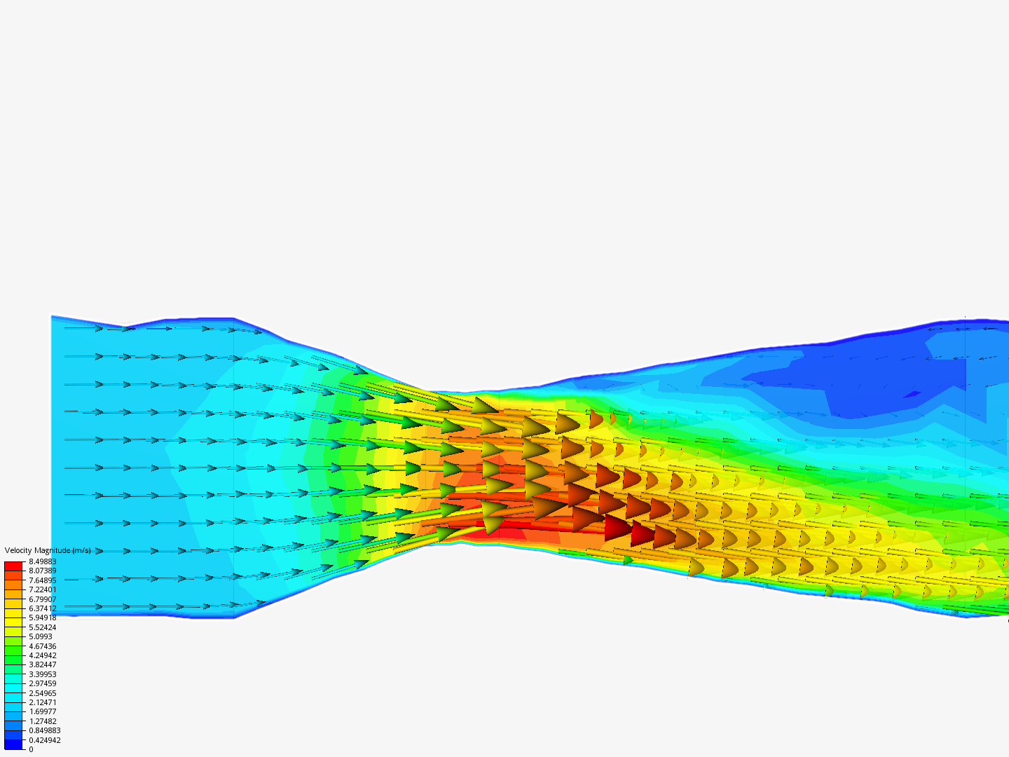 Venturi Meter (MatE 107) - Copy by jerestain | SimScale