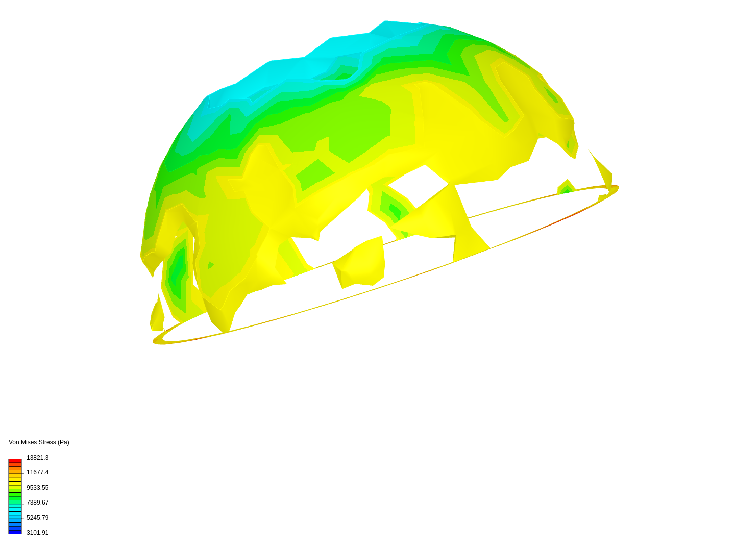 Spherical shell at high pressures image