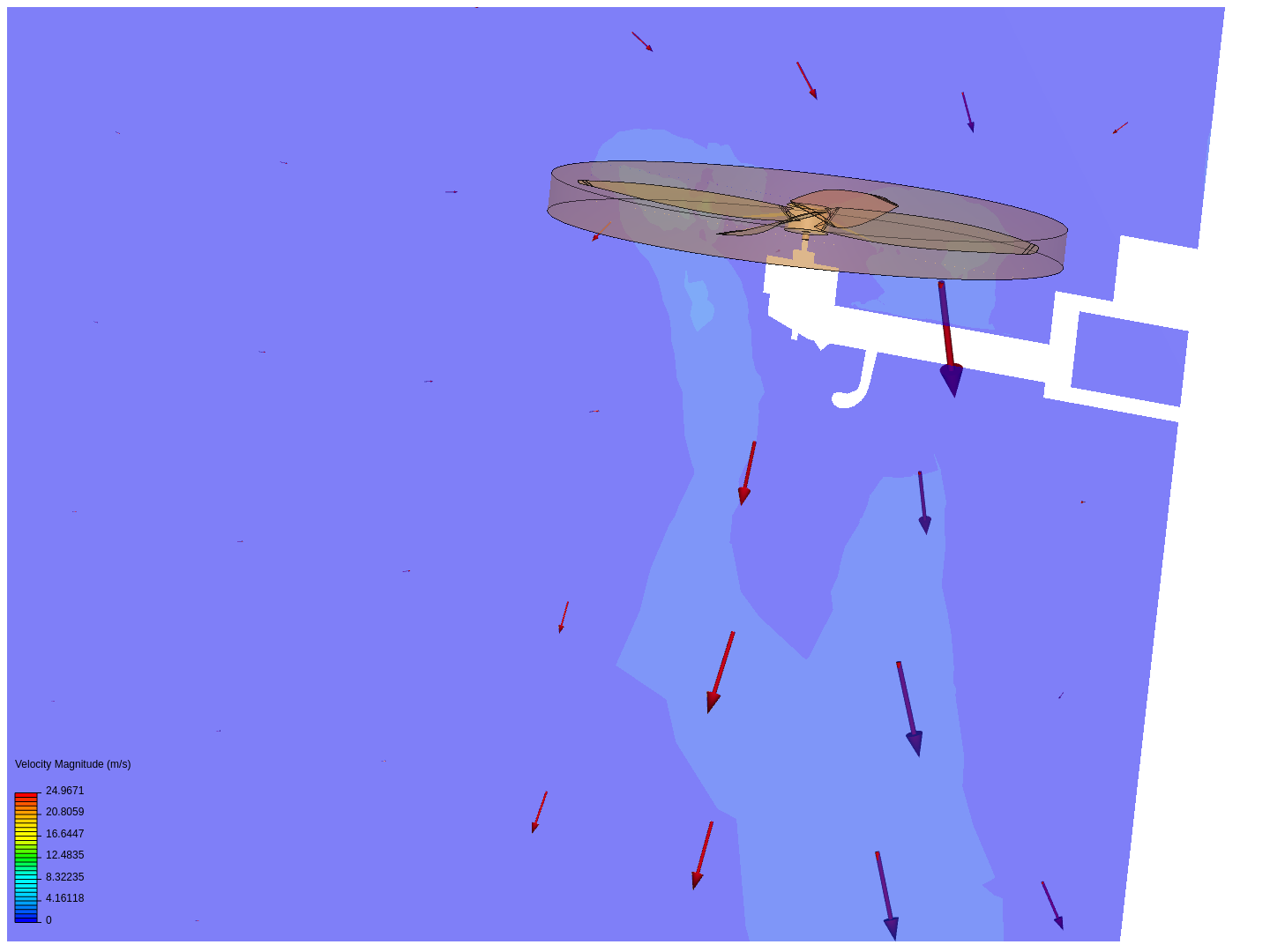 drone rotor testing by jjehoash | SimScale