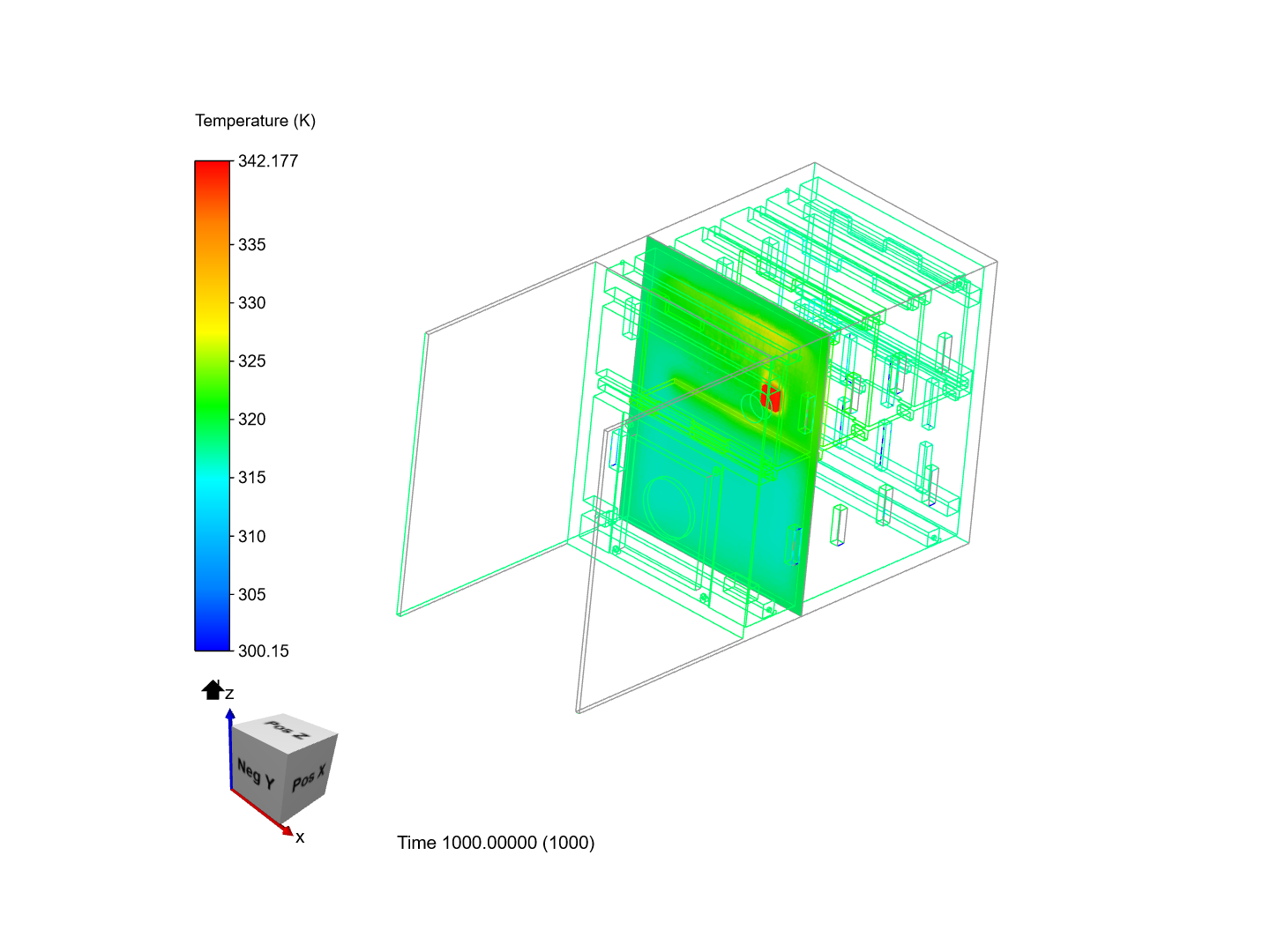 Capstone Thermal Heating Simulation image
