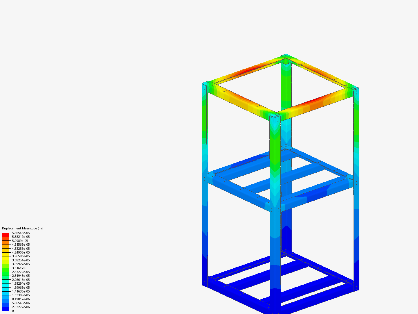 Rack FEA Rev2 by jlennox | SimScale