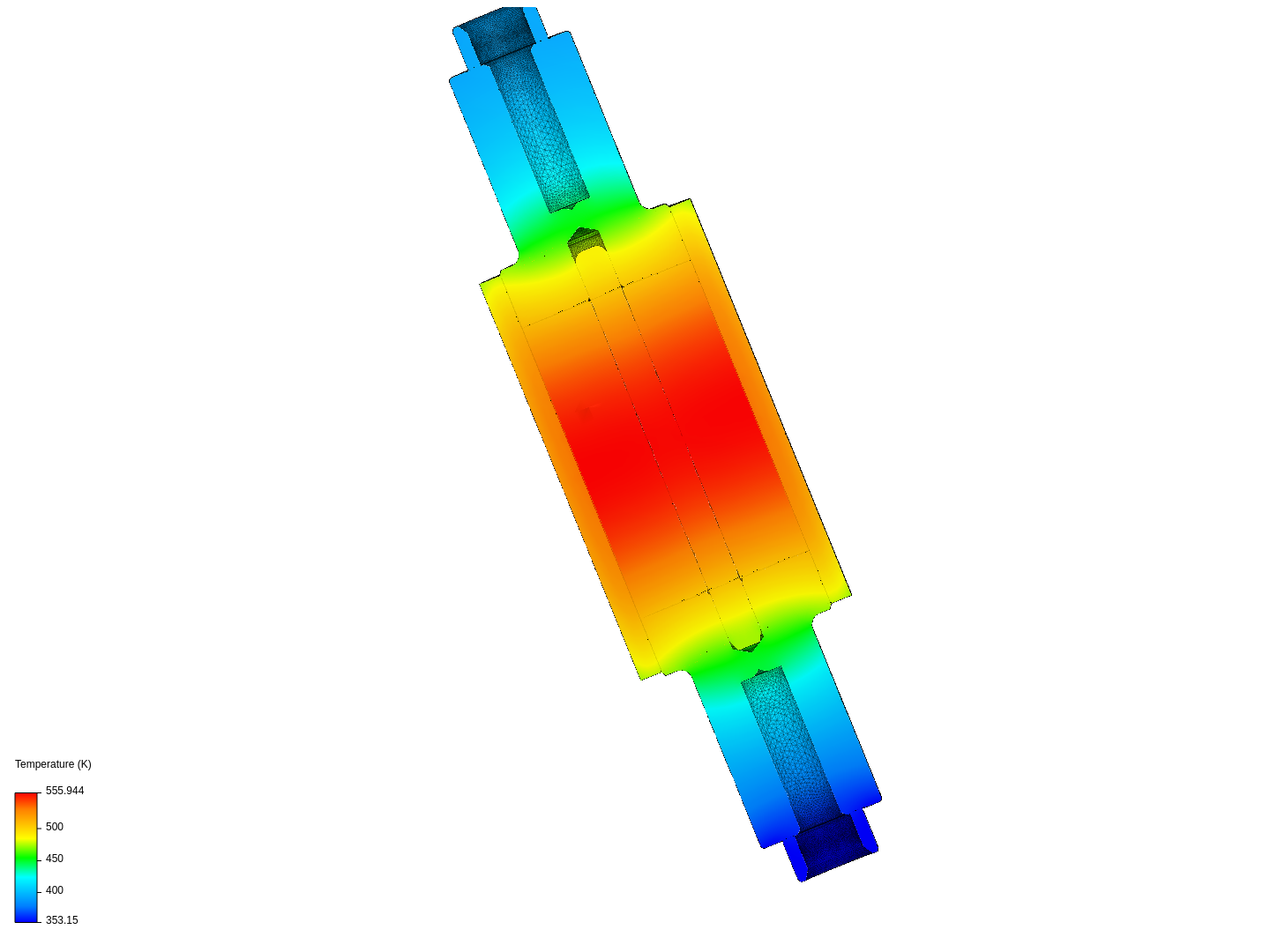 Baseline Rotor Thermal image