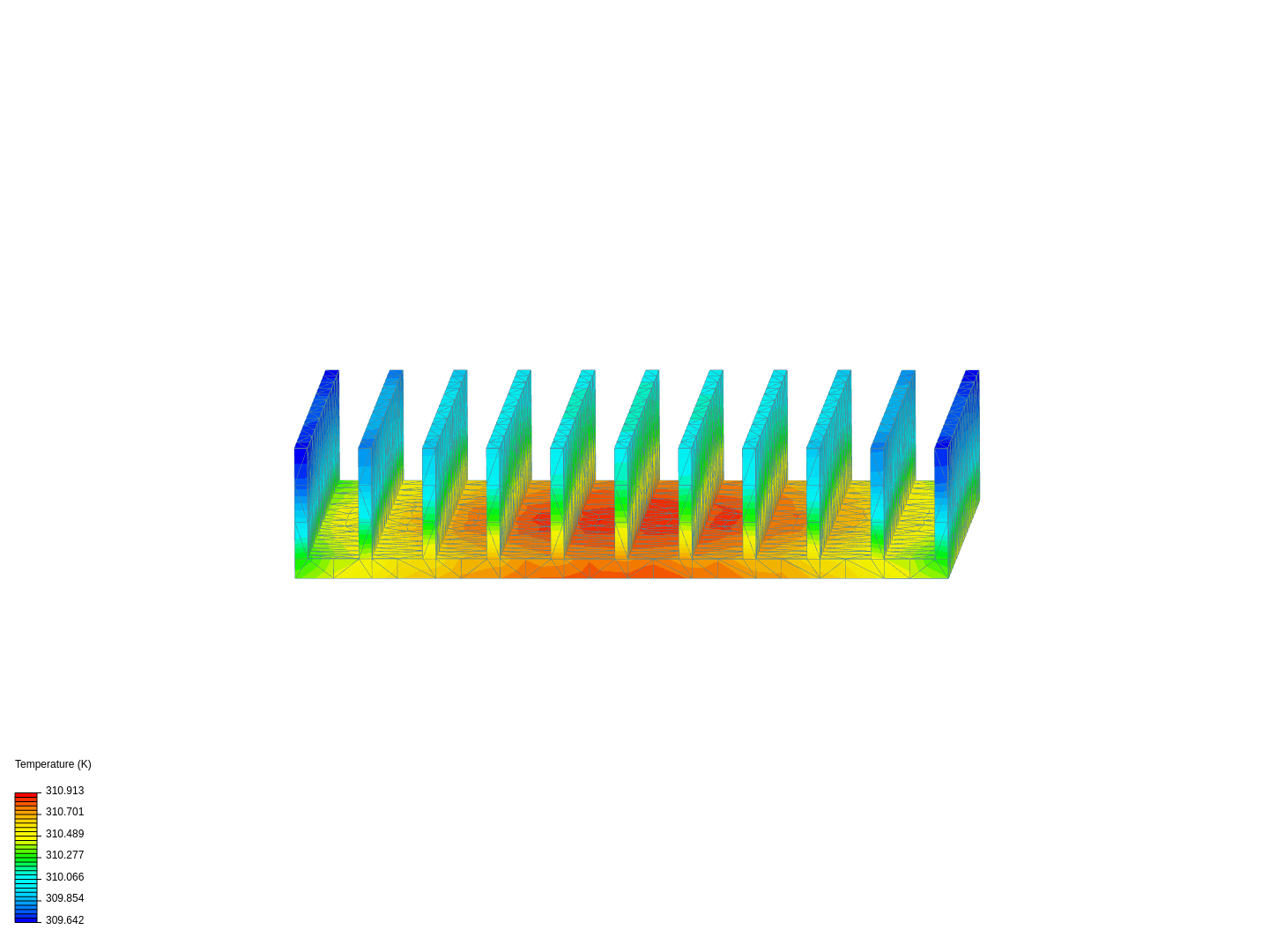 Heat Sink Thermal Analysis by joaoneves | SimScale