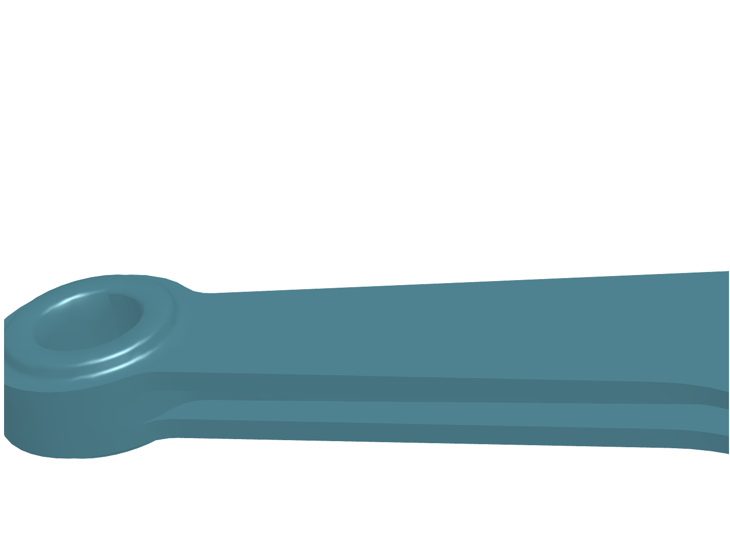 Tutorial 1: Connecting rod stress analysis image