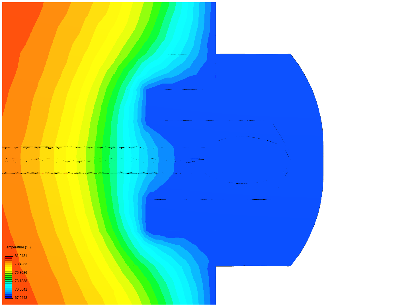 SWS Thermal Analysis w/ Flange image