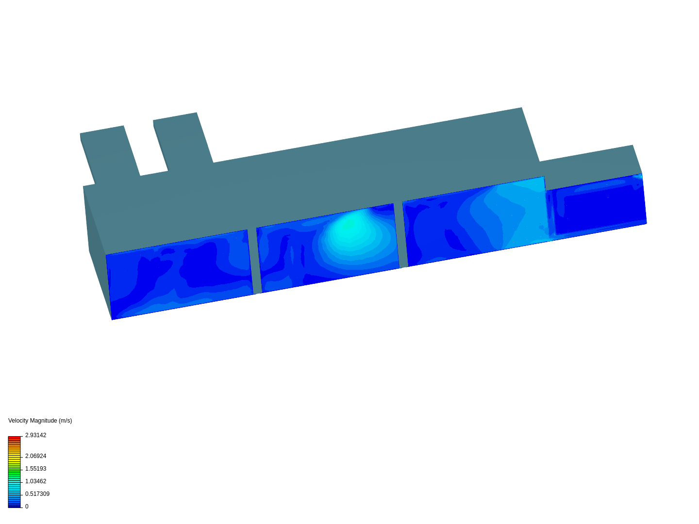 GYM ROOM AIR 1stProp by jramirezc | SimScale