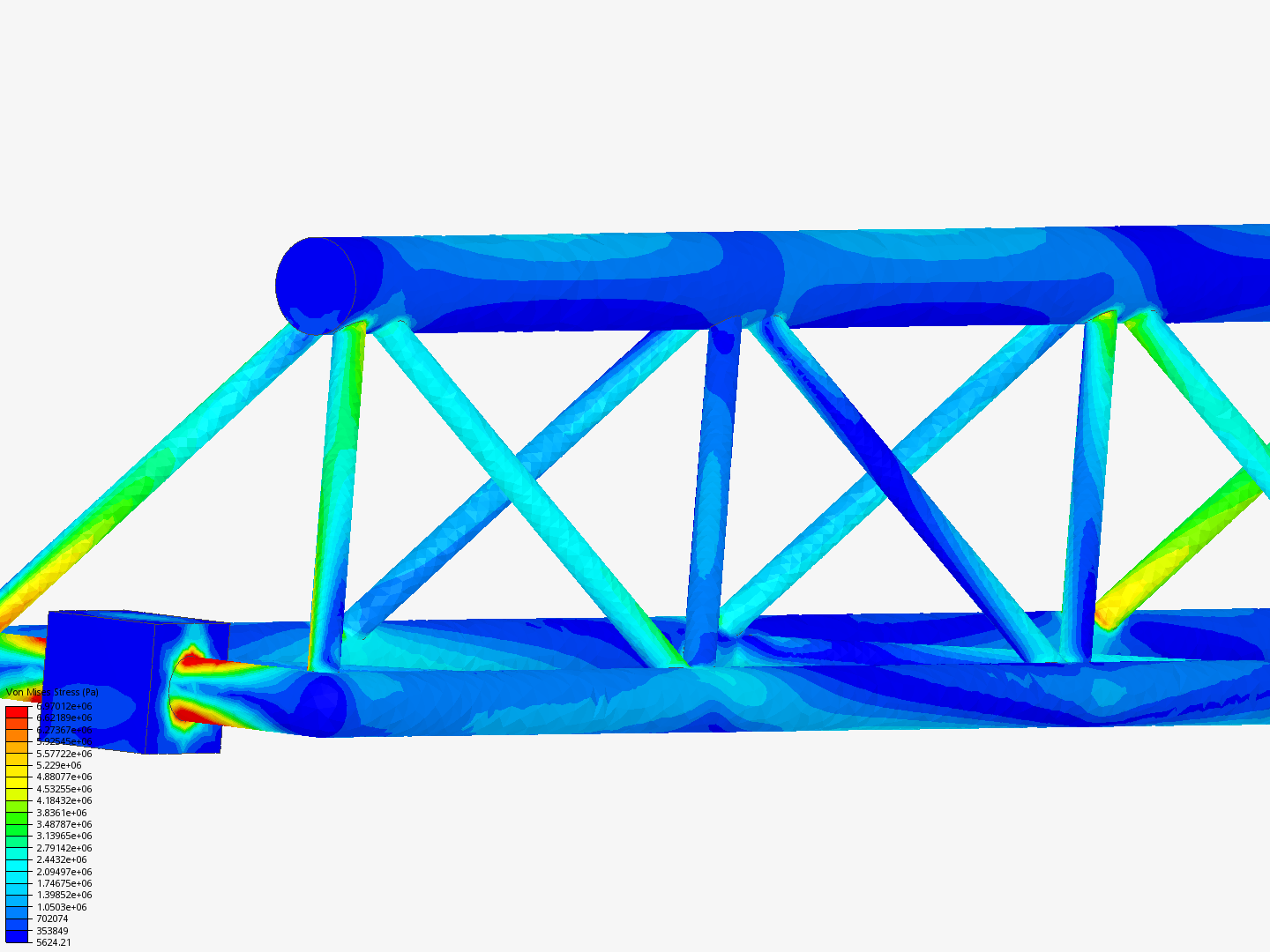Tutorial - Linear static analysis of a crane by jseabrook | SimScale