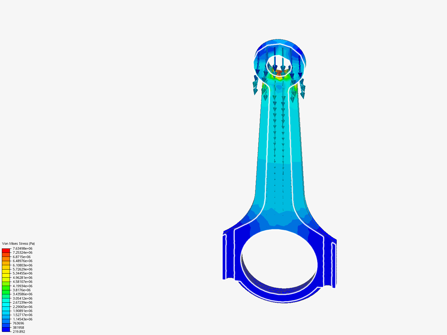 Stress Analysis of a Connecting Rod image