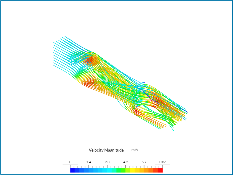 Tube Restriction CFD image