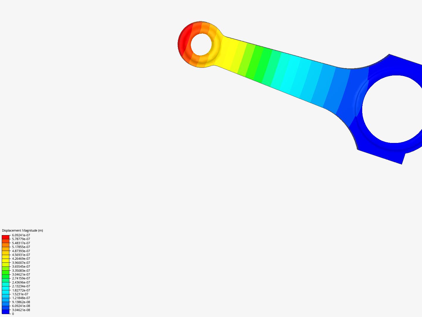 Tutorial 1 Connecting rod stress analysis by juanpasanchezc SimScale