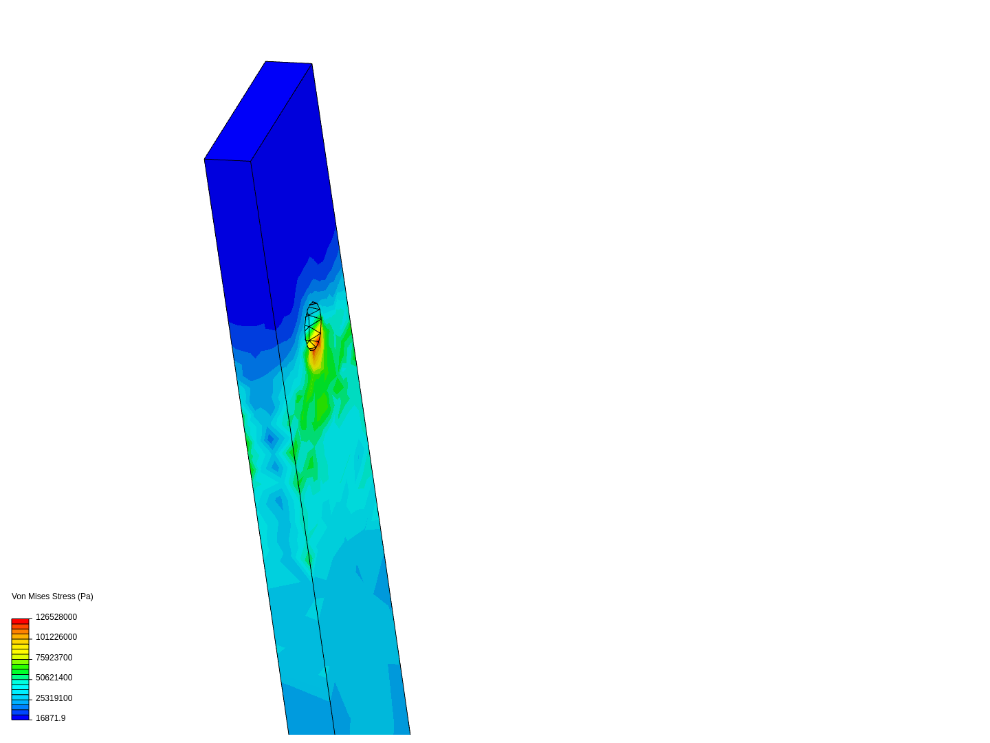 Stress Analysis on an L shaped Bracket image