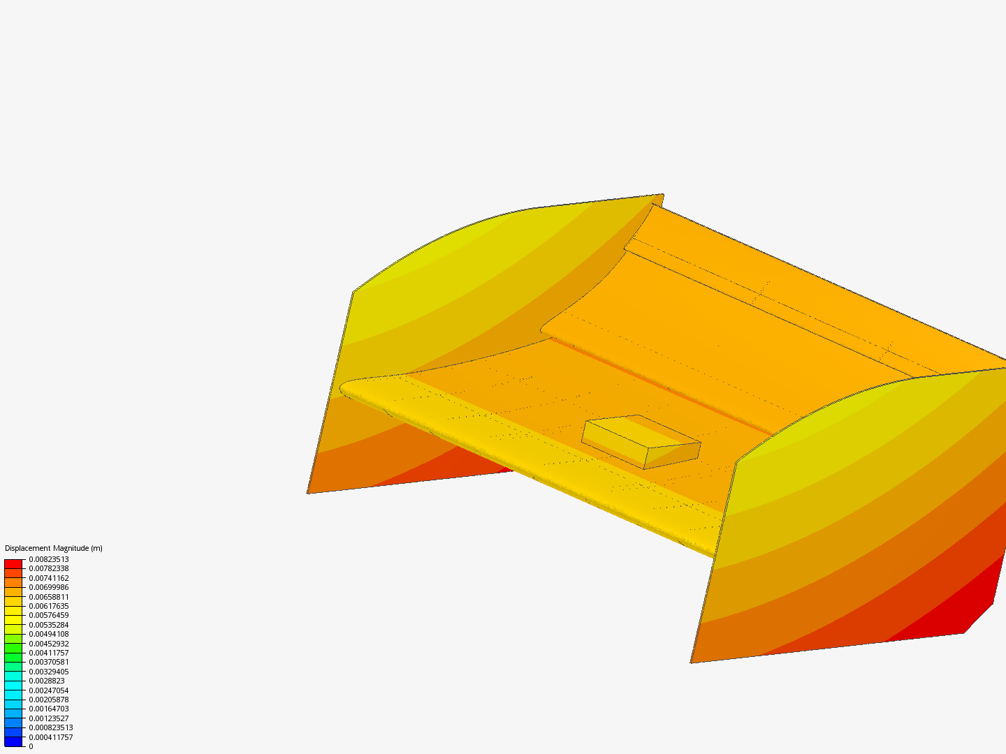 Only Rear Wing Simulation by julianchan125 | SimScale