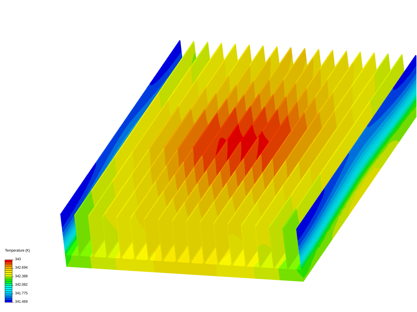 Heat Sink by justinmoore202 SimScale