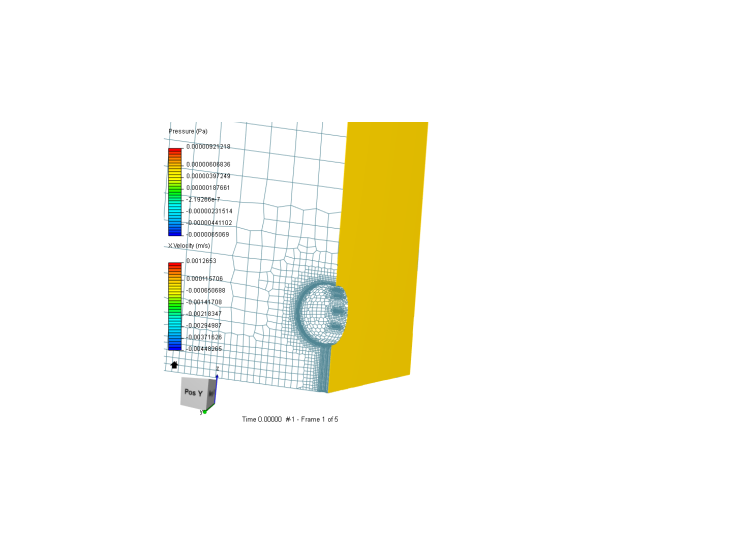 Treeform vs windflow study using incompressible air analysis image
