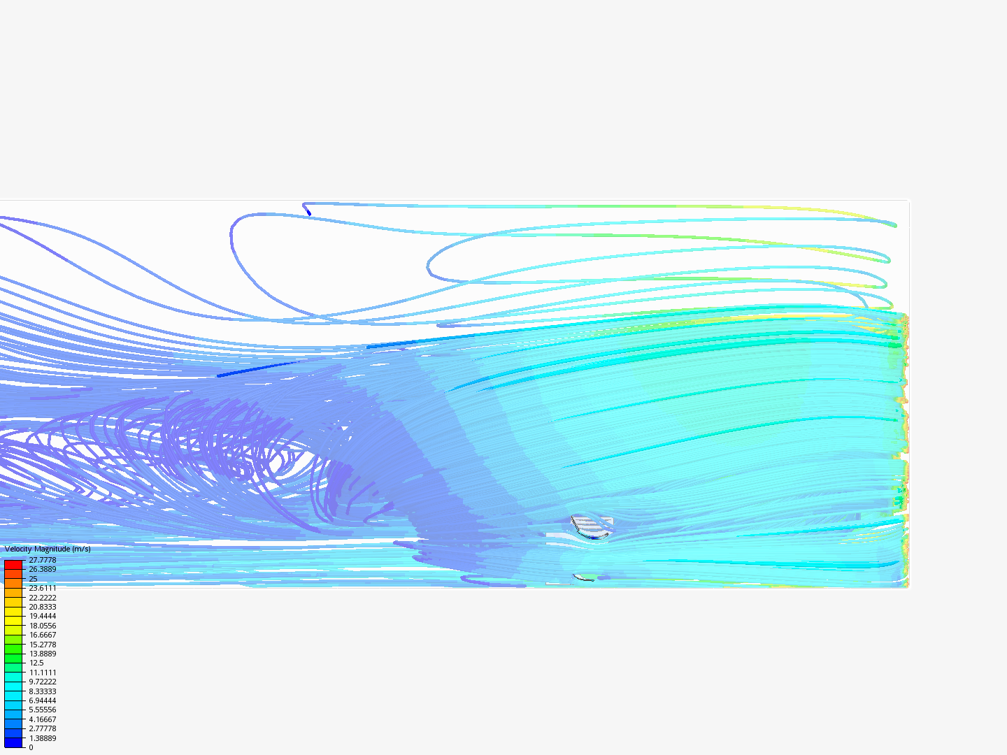 F1 Rear Wing Aerodynamic Analysis - STEM Fair 2024 - 100 kph image