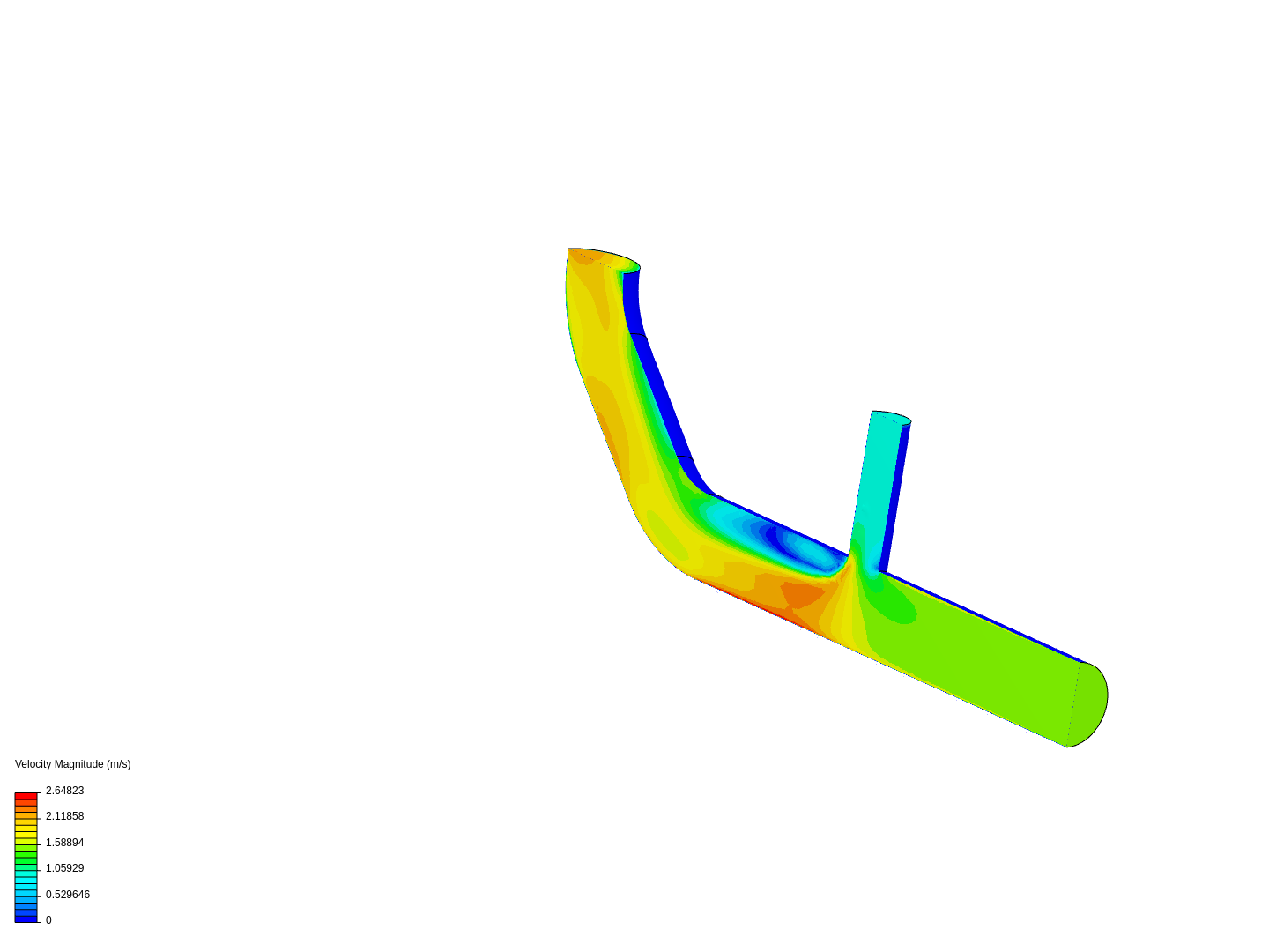 Tutorial 2: Pipe junction flow by kcharkseliani | SimScale