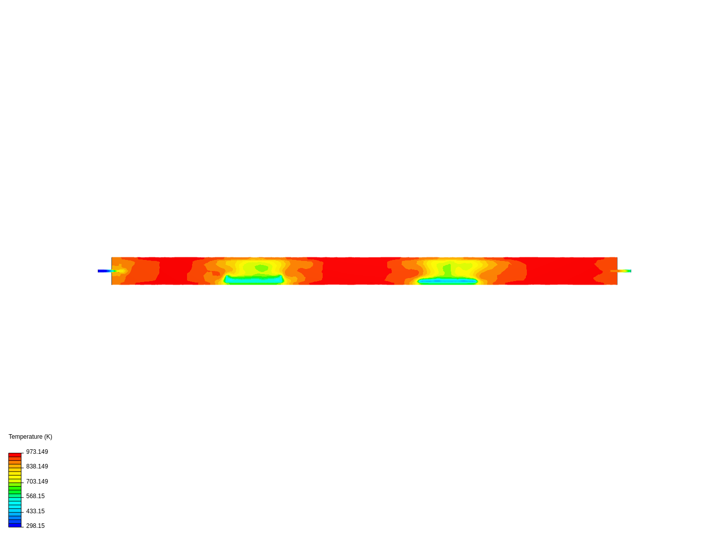 Conjugate Heat Transfer: Precursor, Double Hoses, Substrate Correct image