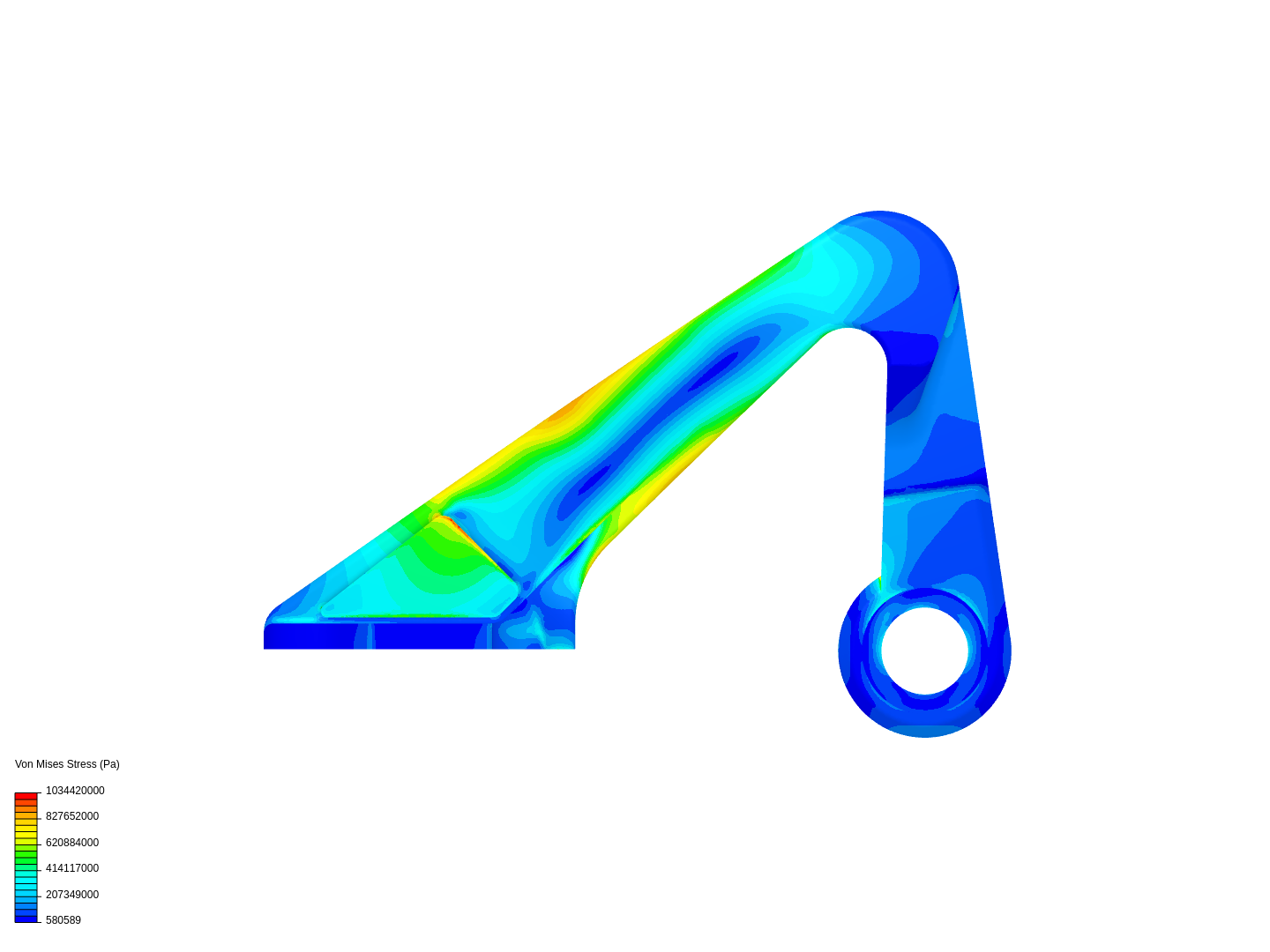 Design Optimization of a Bracket by kevinwsbr | SimScale