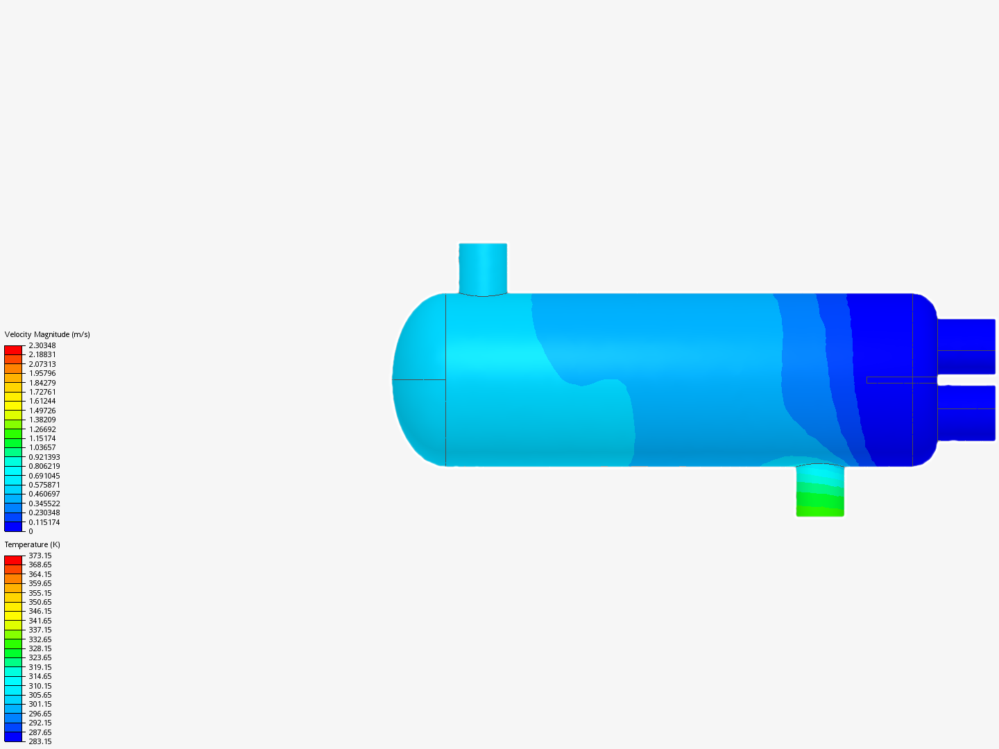 Process Industry Workshop  Tutorial: U type Heat Exchanger RESULTS - Copy image