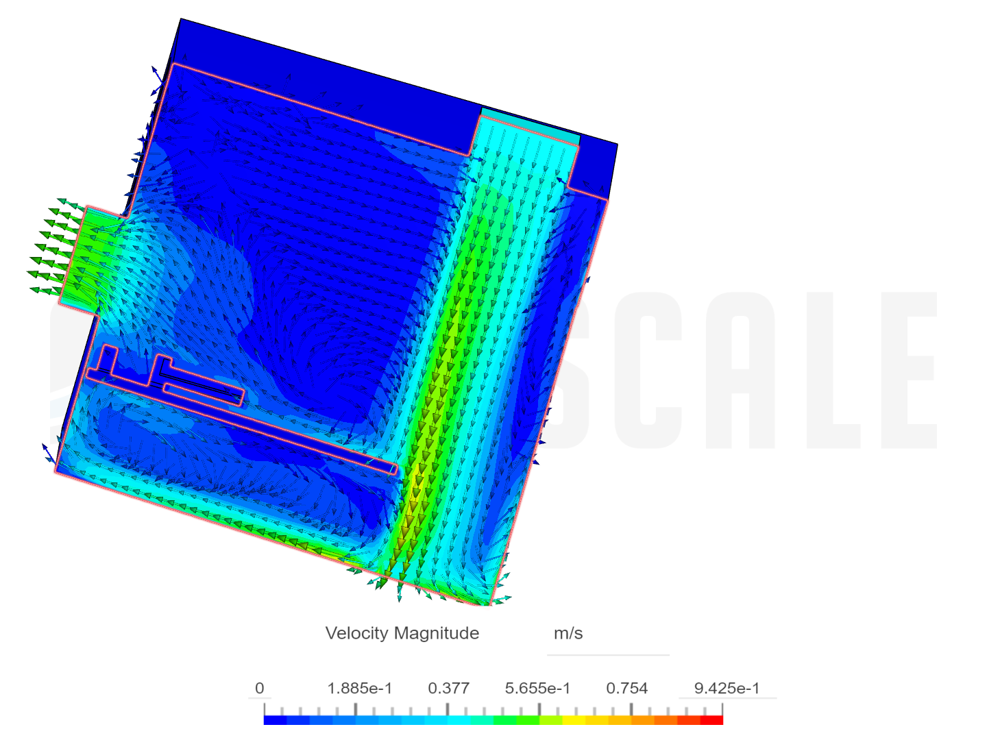 600 circular exhaust bed patient door image