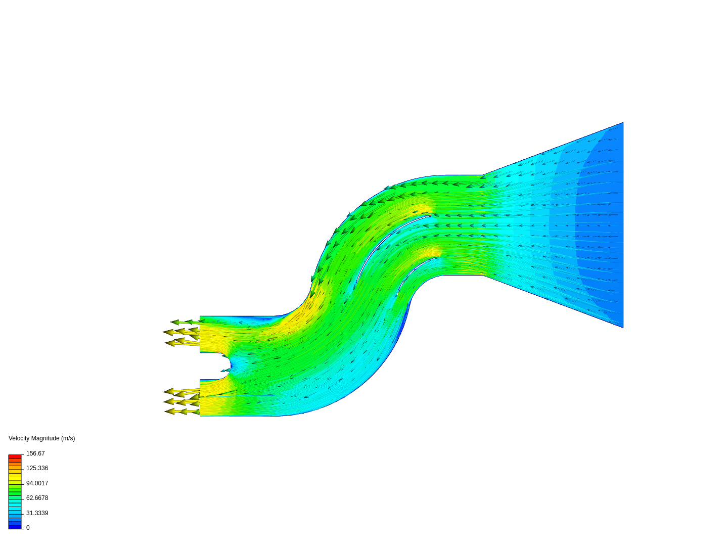 Air Duct Fluid flow analysis image