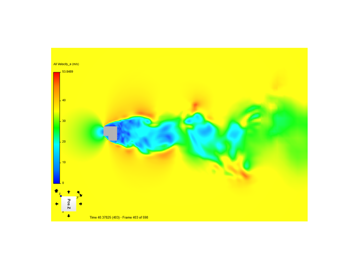 House wind analysis image