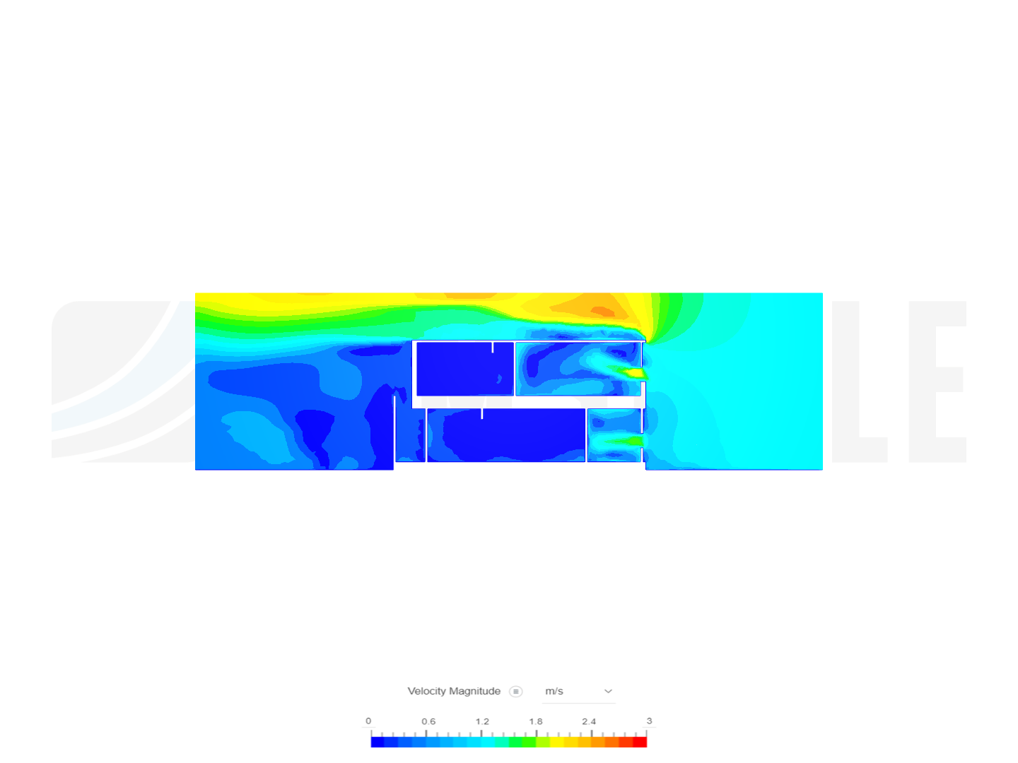 Atlas House Wind Flow by labelplus | SimScale