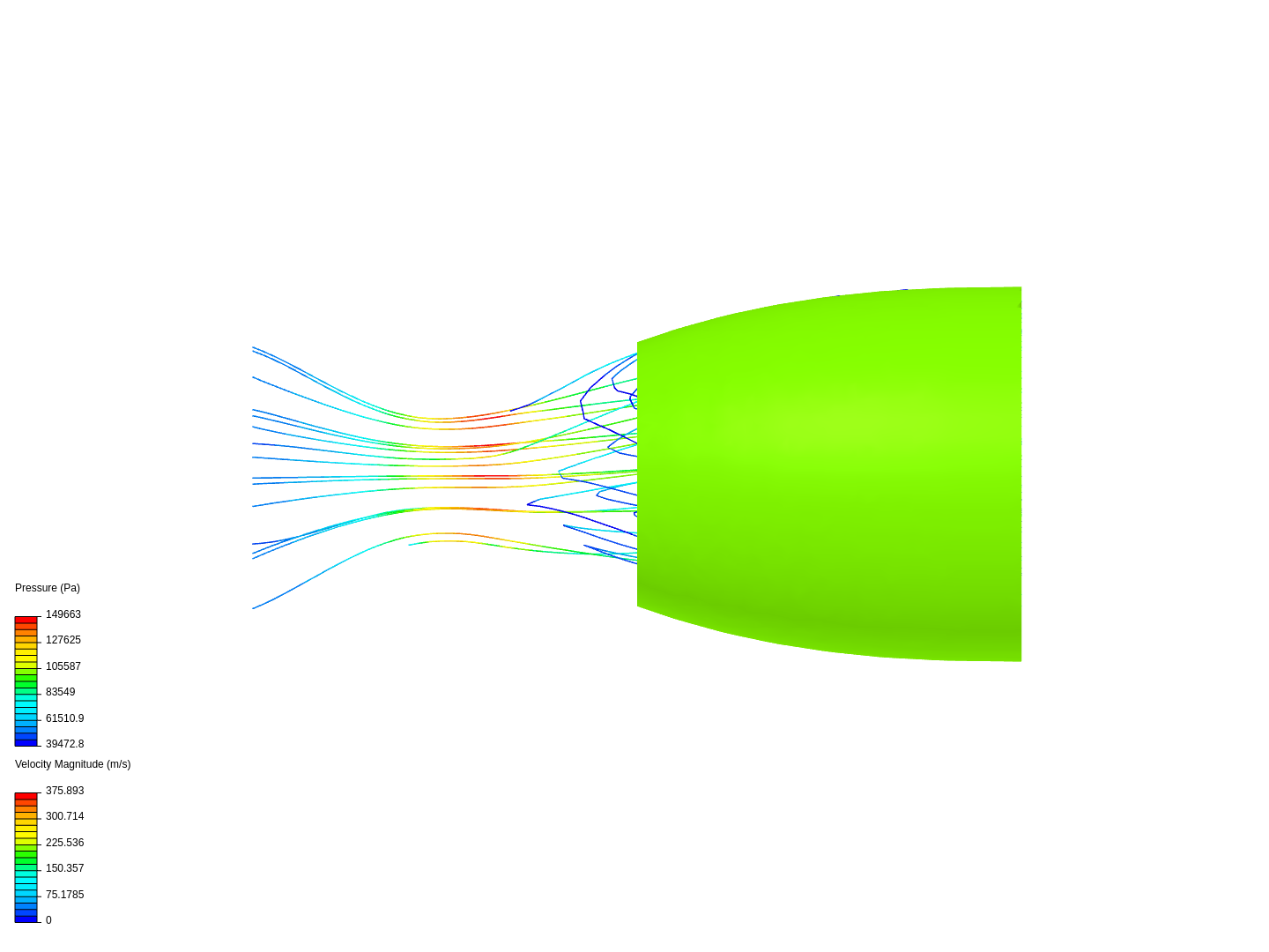 Compressible flow with CFD3 image