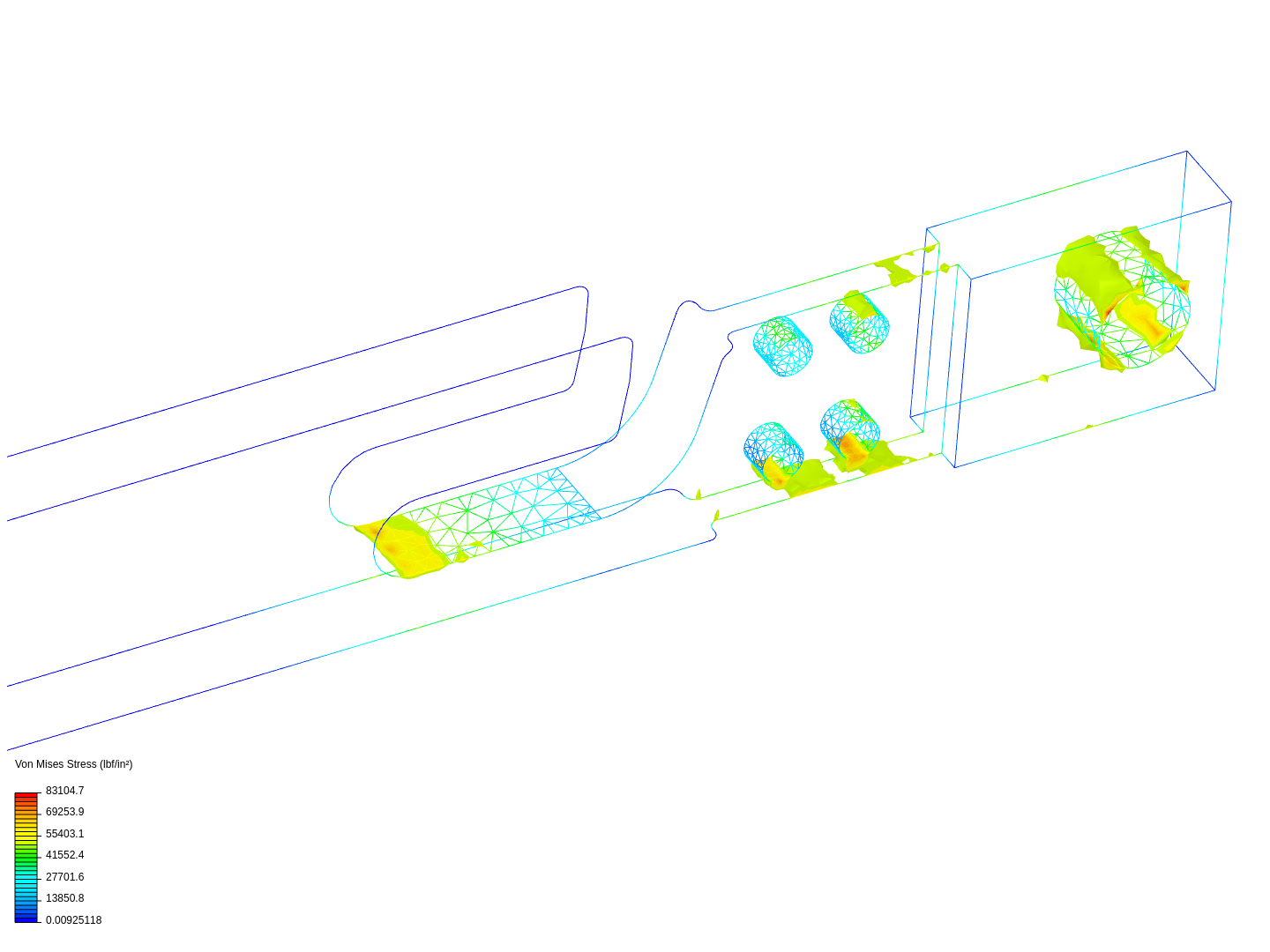 Track Plate Stress simulation by lbartik | SimScale