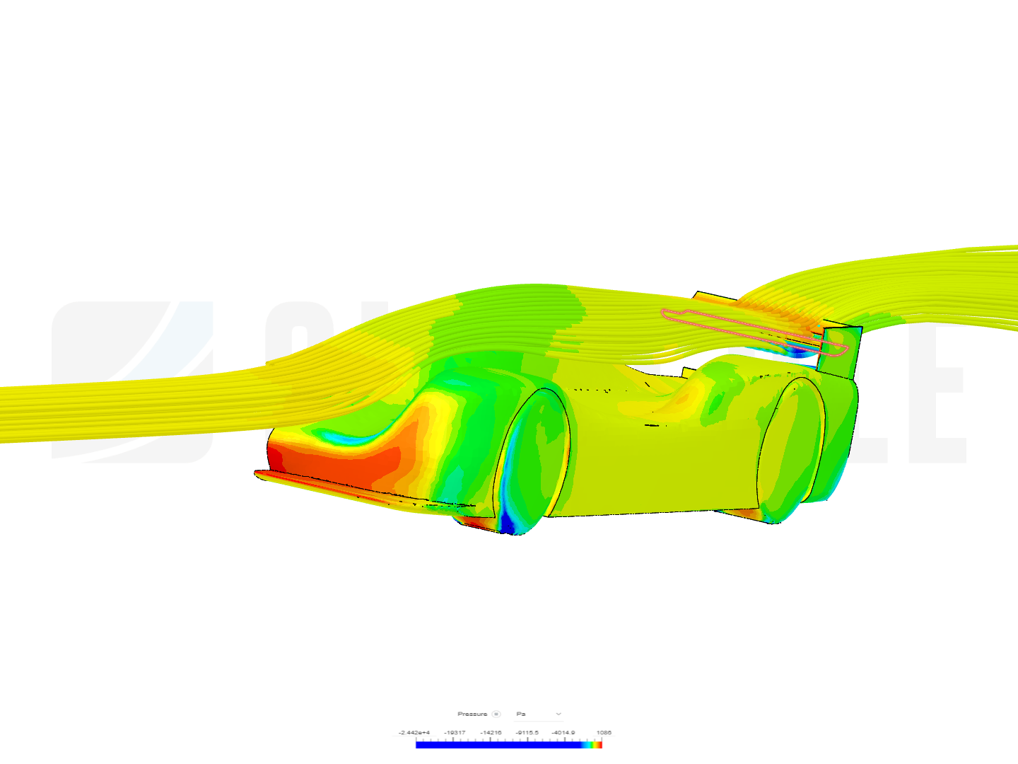 LMP car aerodynamics image