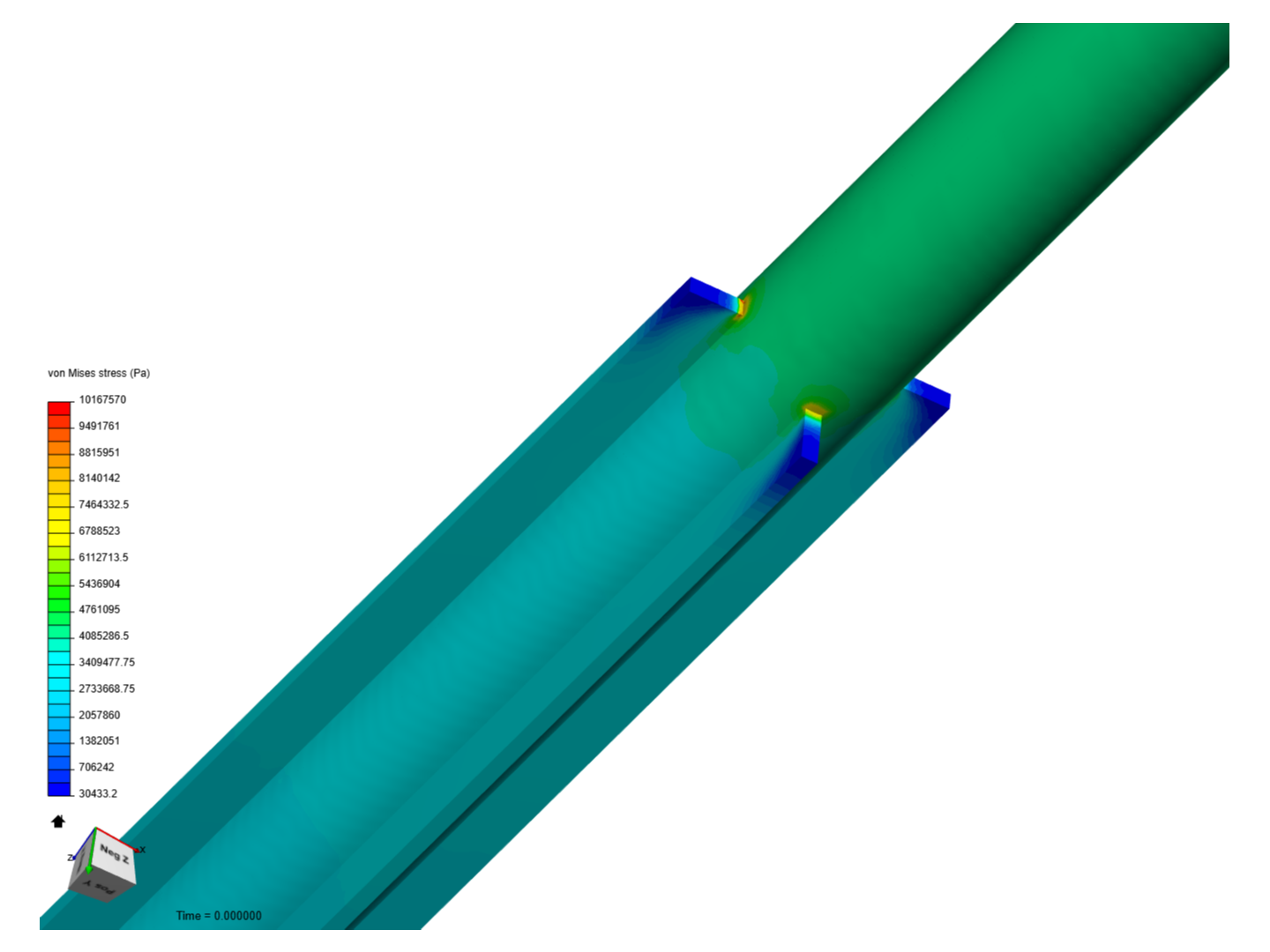 Rod Mechanical Calculation by lgastelum | SimScale