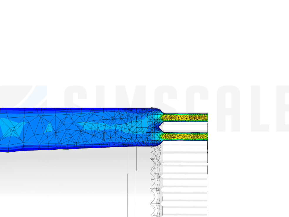 Extrusion Sieve - CFD image