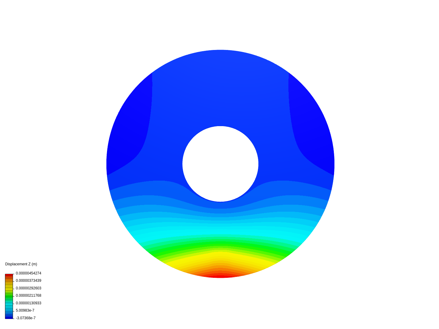 Disque en verre by louisrouquette | SimScale