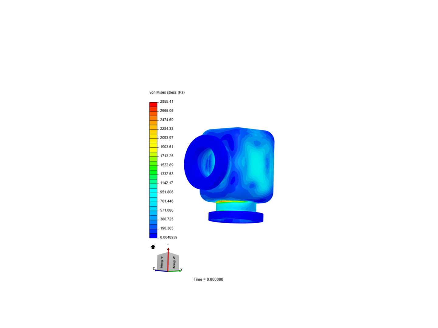 Pressure Relief Valve (PRV) thermomechanical analysis image