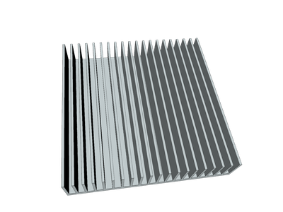 Heatsink by luis_castillo | SimScale