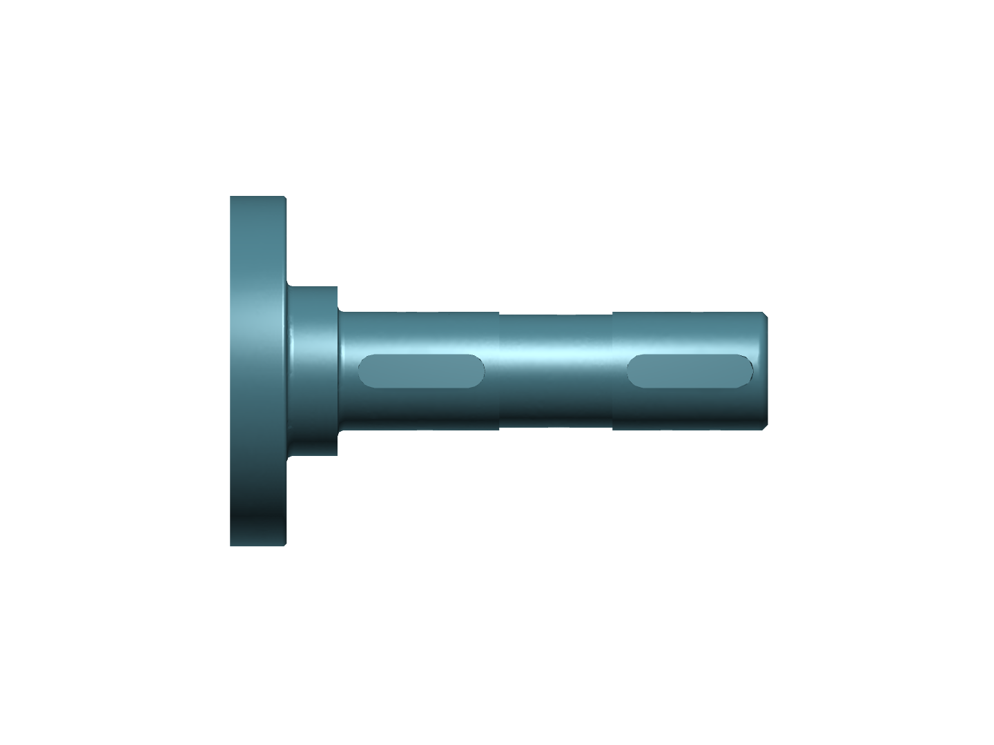 Shaft with round image