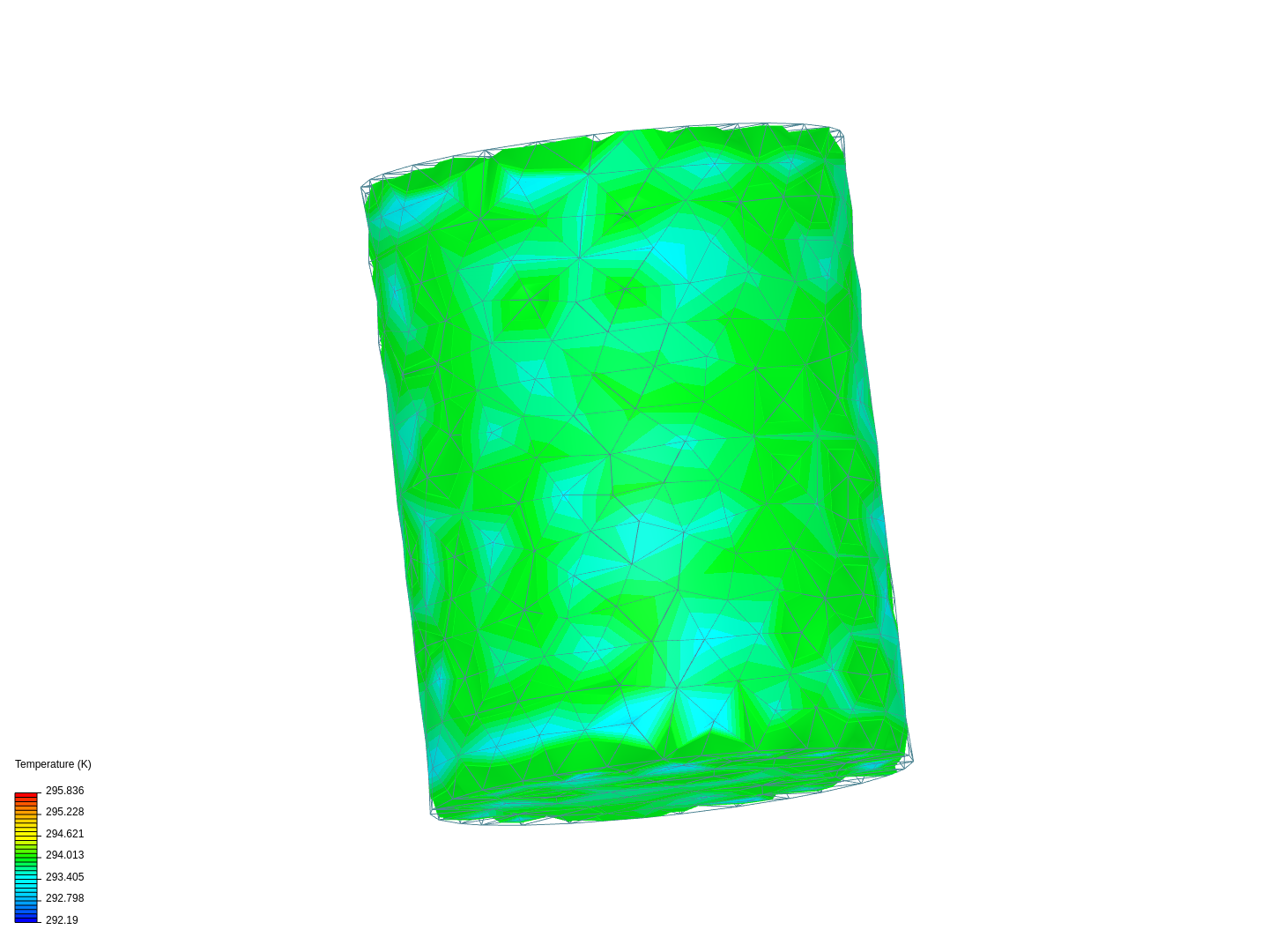 Free convection on cylinder image