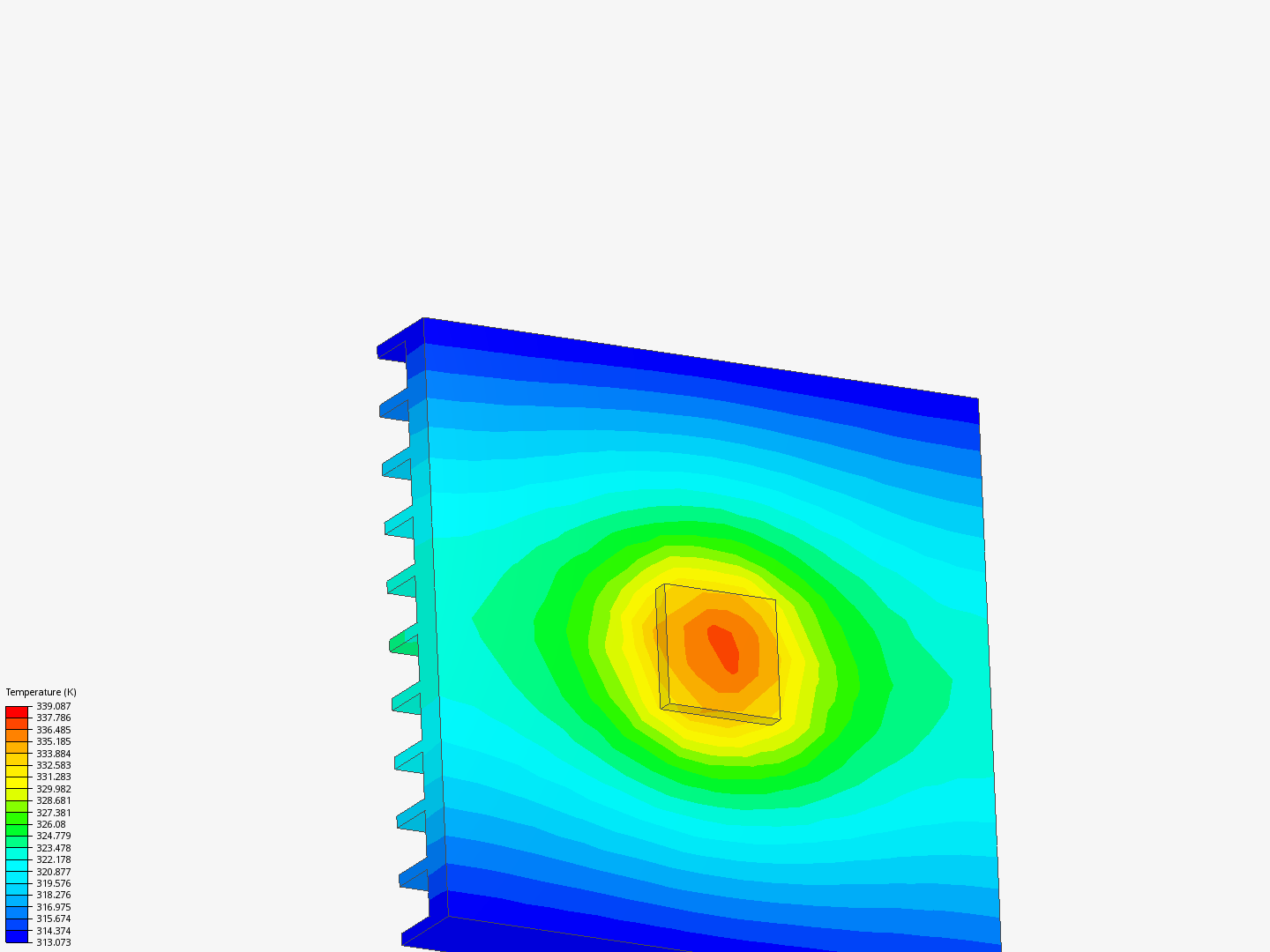 Heat Sink Analysis1 by maniaccet SimScale