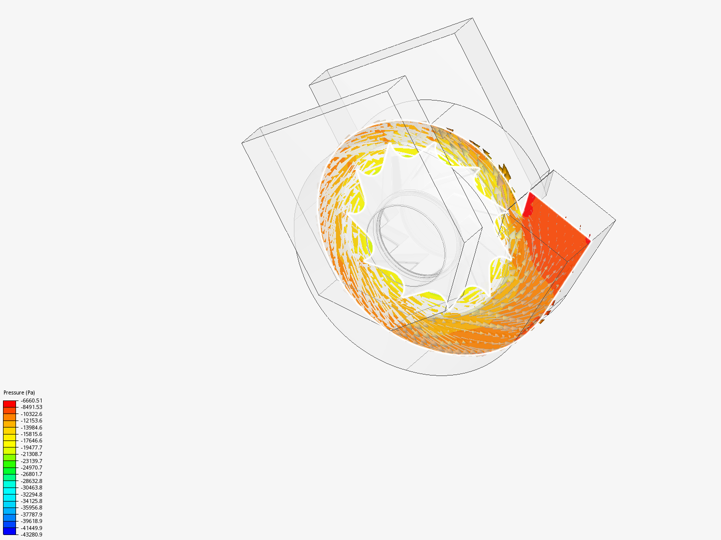 Rotating Assembly of ID fan by martinskuza123 | SimScale