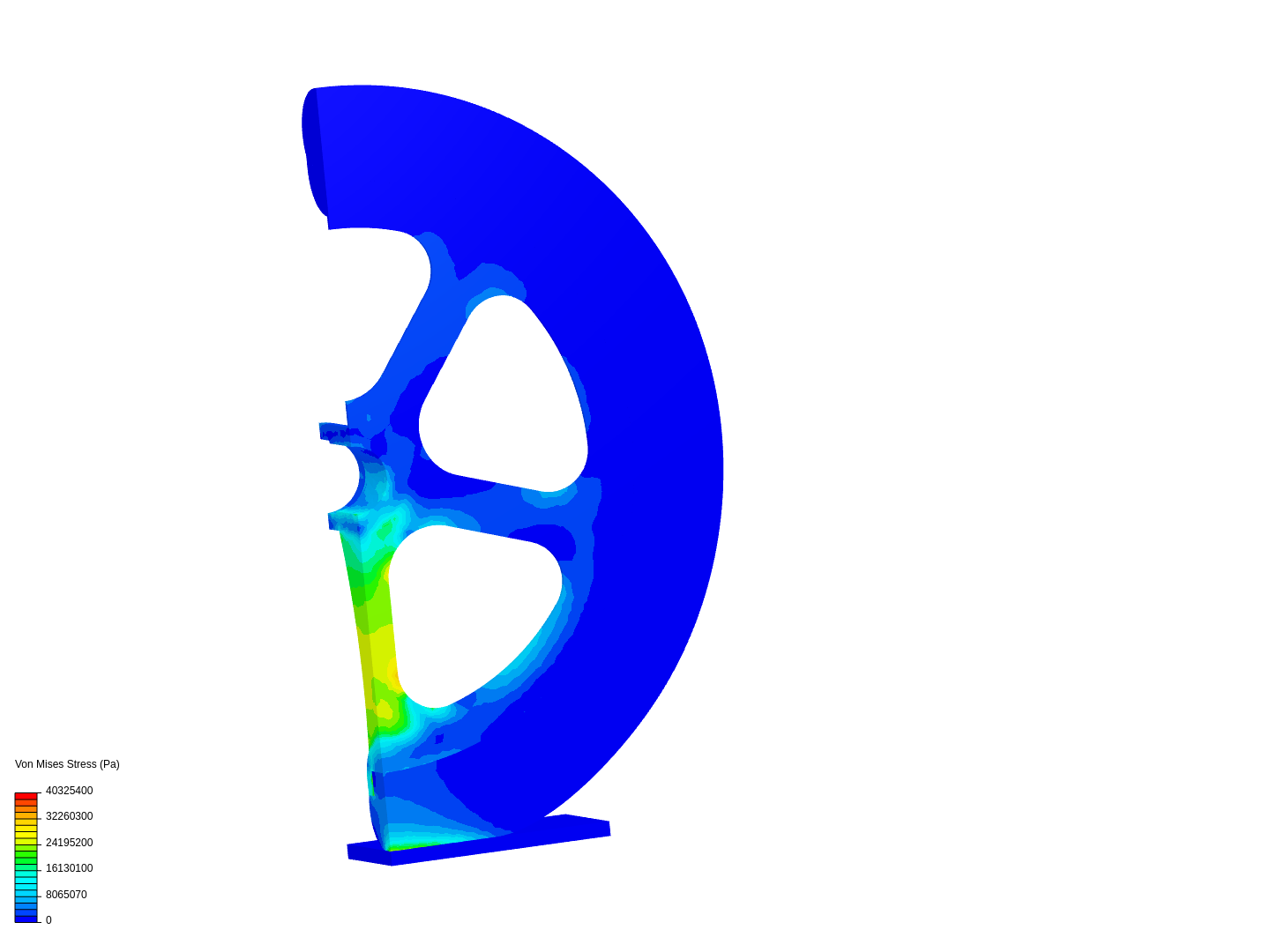 Tutorial: Nonlinear Analysis of a Wheel by matt_t | SimScale