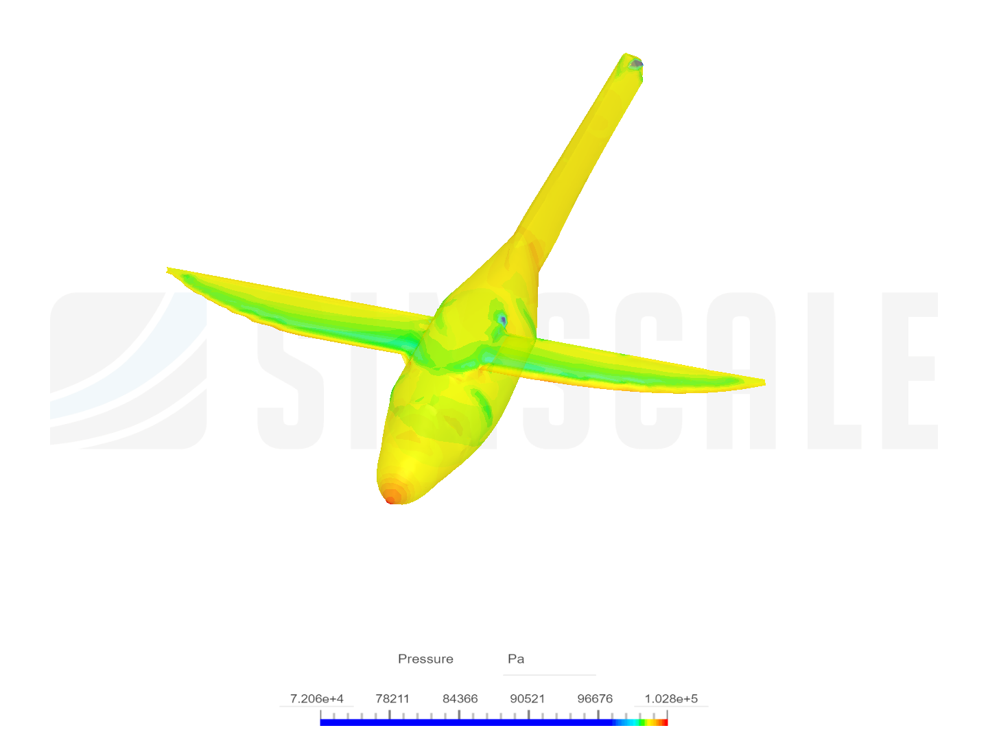 Simulación Naca 23012 grado 0 y 5 Fuselaje image