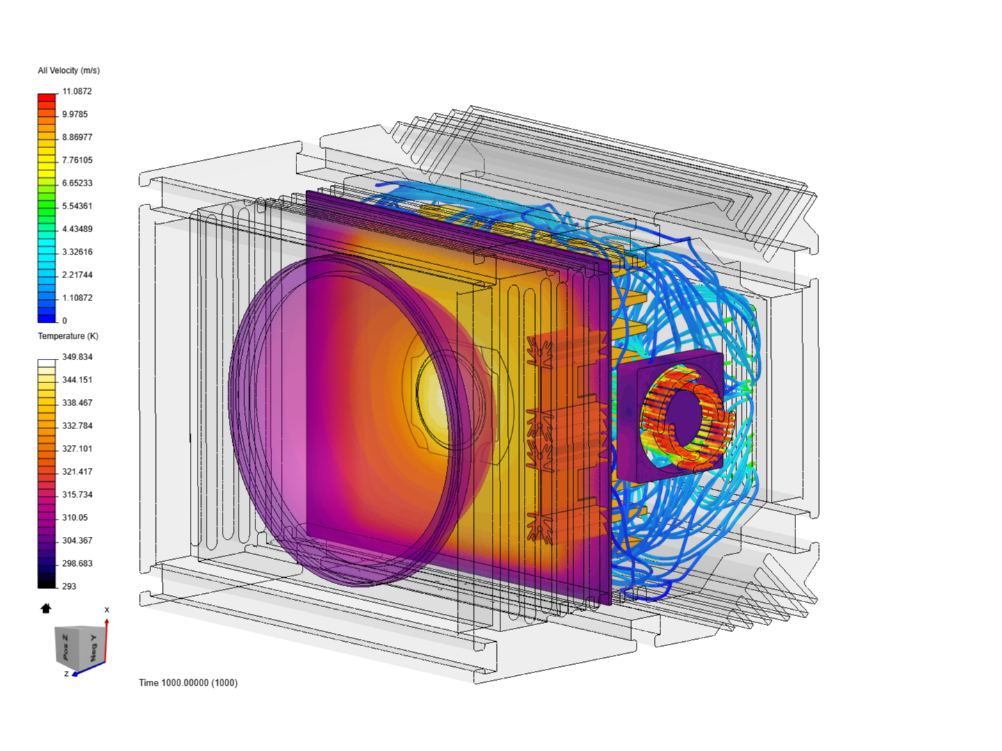 AR111 - 100W LED - Conjugate Heat Transfer Analysis - MB image