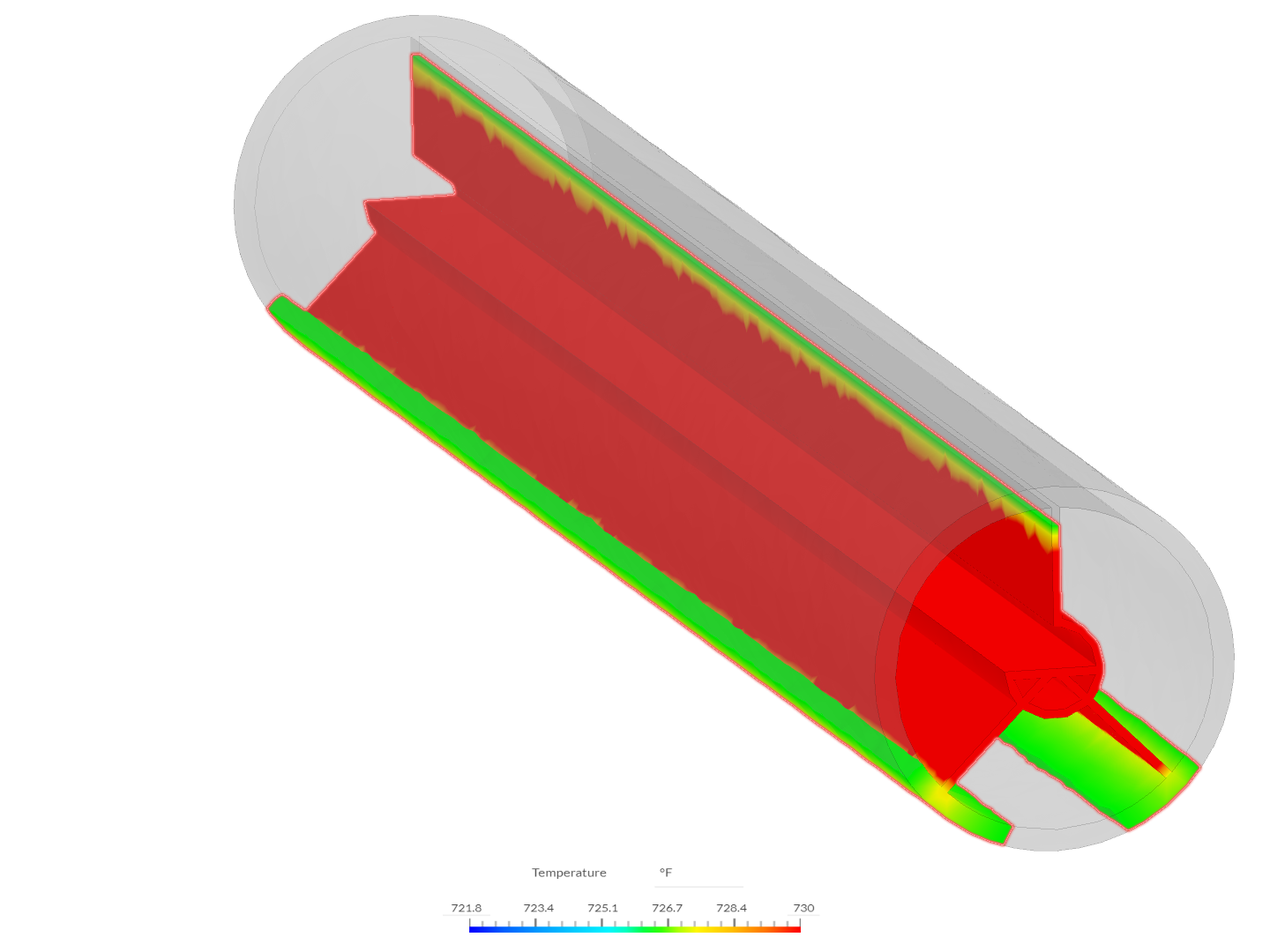 Curling Iron Conduction Heat Transfer Analysis image