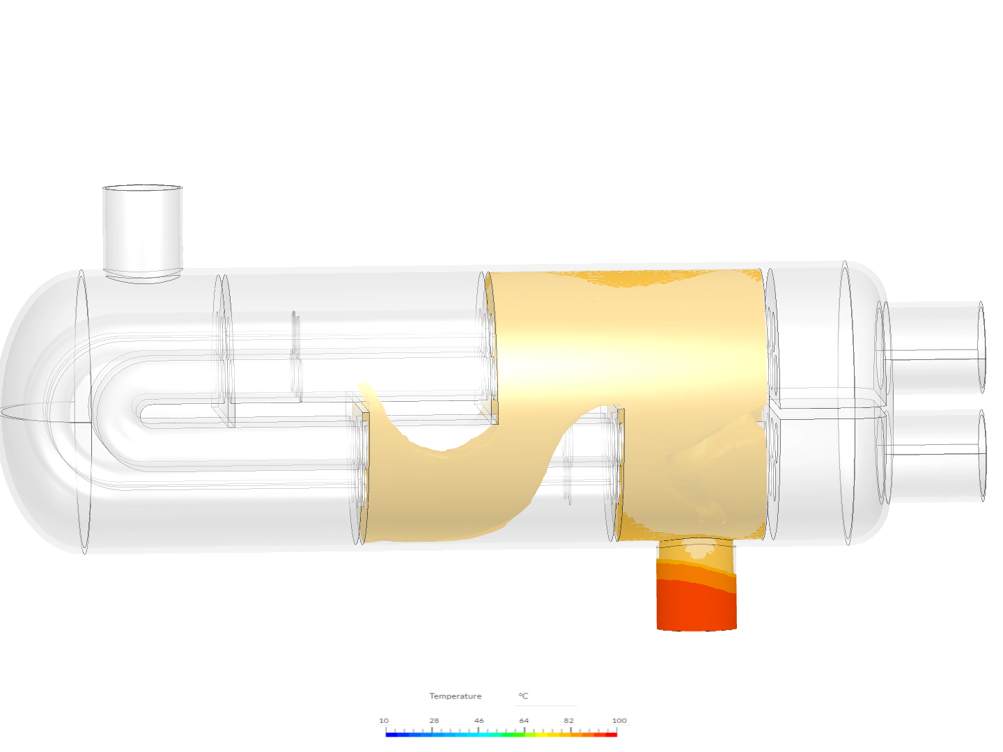 U-Type Heat Exchanger - Energy Balance Analysis image
